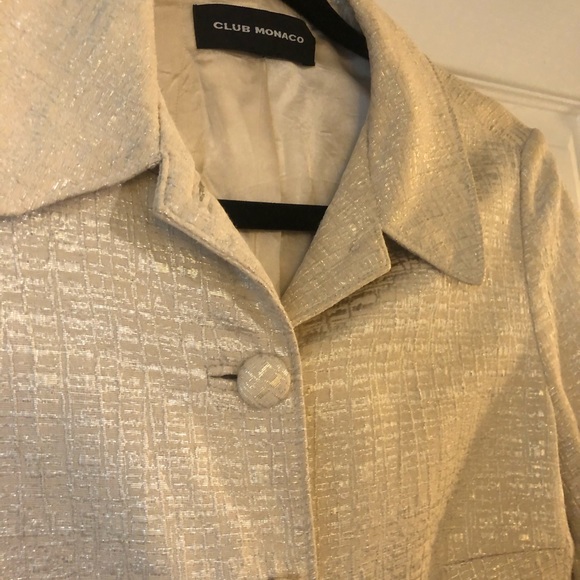 Club Monaco Gold Blazer - Picture 2 of 3
